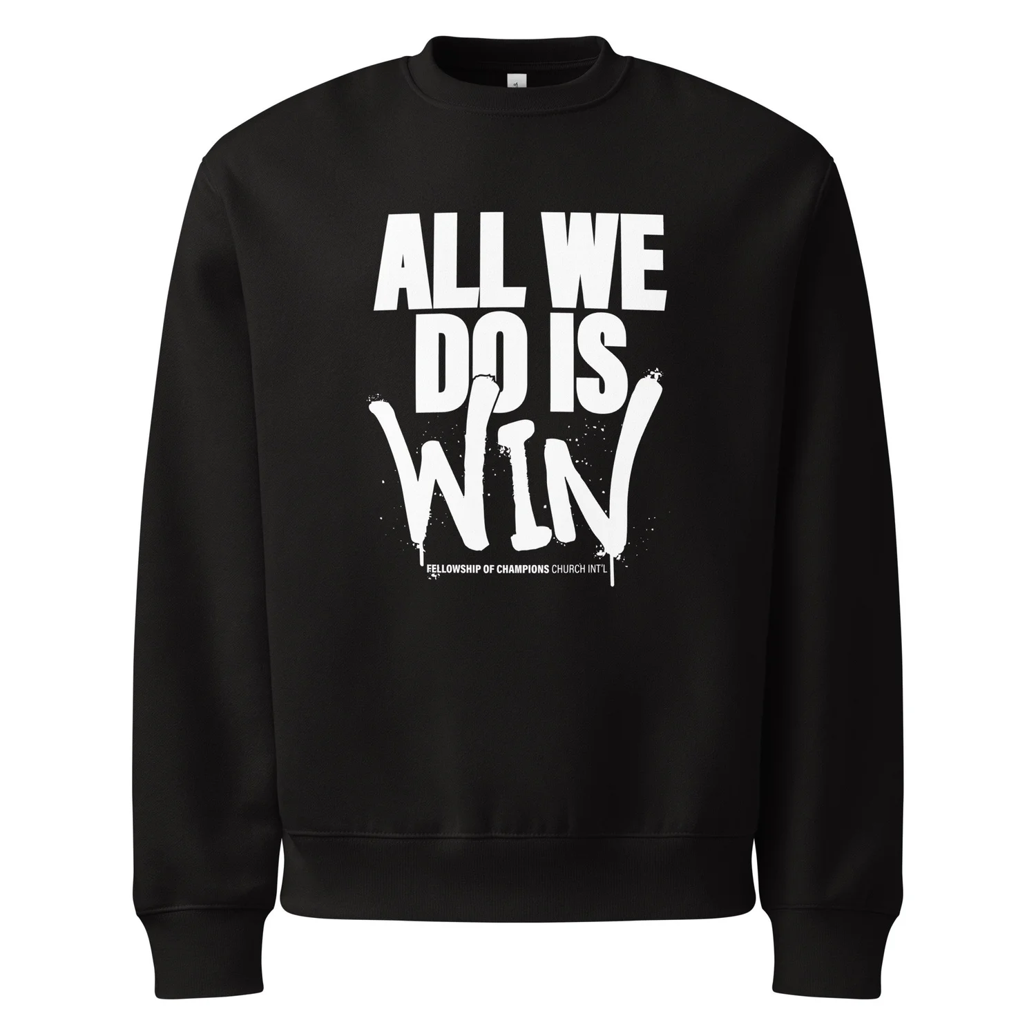 AWDIW - Oversized heavyweight sweatshirt - White Lettering