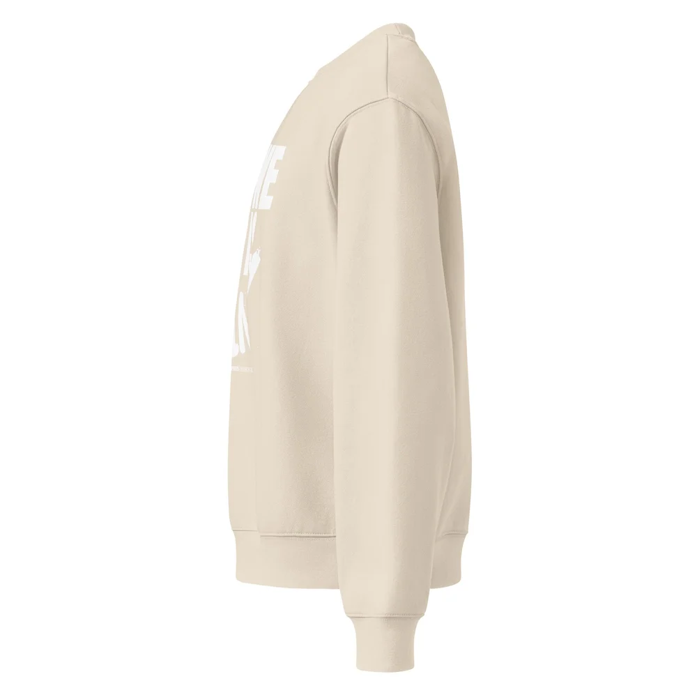 AWDIW - Oversized heavyweight sweatshirt - White Lettering - Image 15